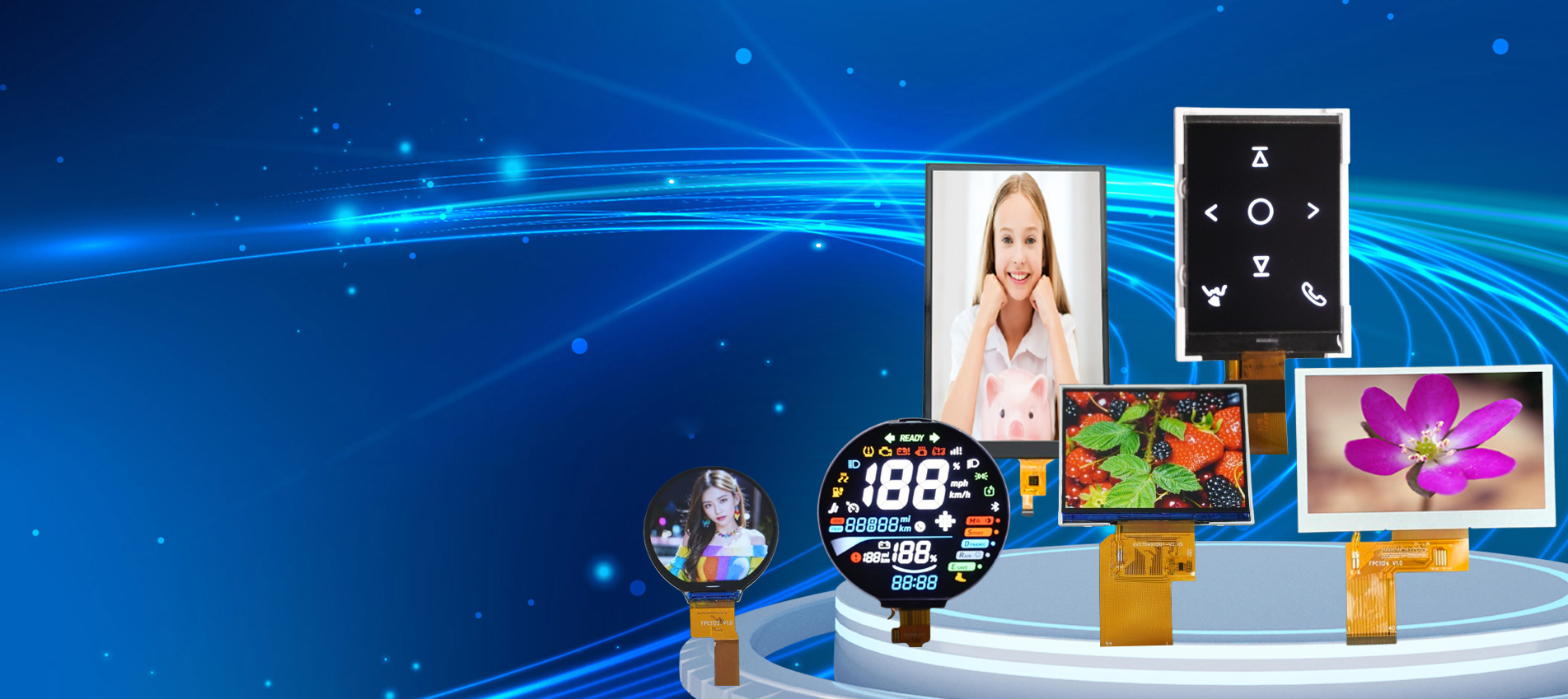 LCD/LCM Embedded Integrated Solution Provider