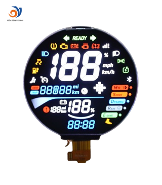 Round TFT LCD Display