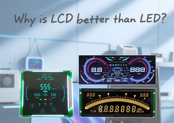 Why is LCD better than LED?