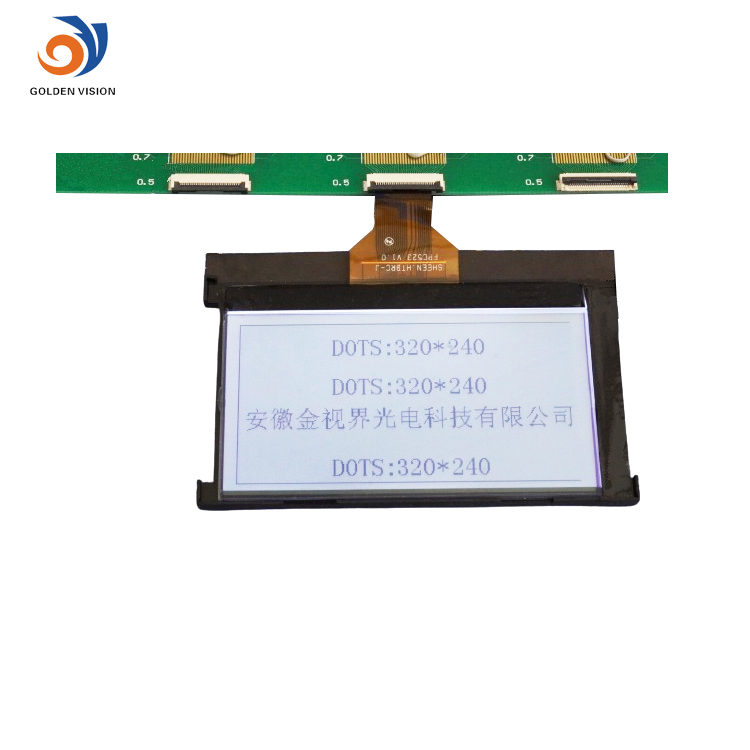320x160 graphic LCD display