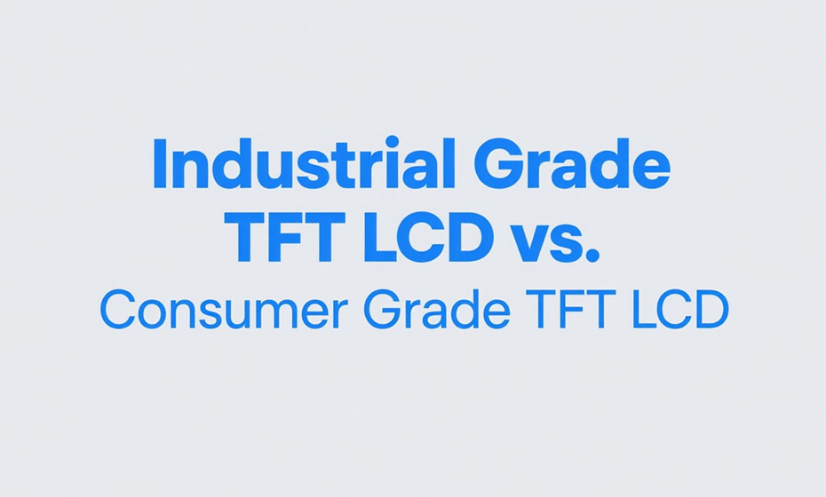 Industrial Grade TFT LCD vs. Consumer Grade TFT LCD