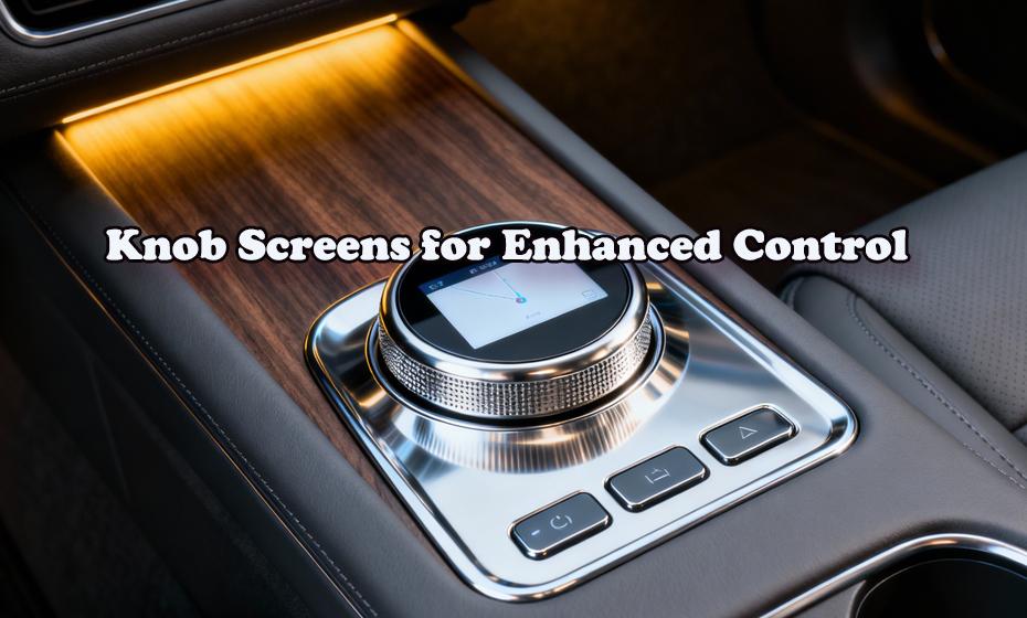 The Future of Car Interiors: Integrating Goldenvision Knob Screens for Enhanced Control