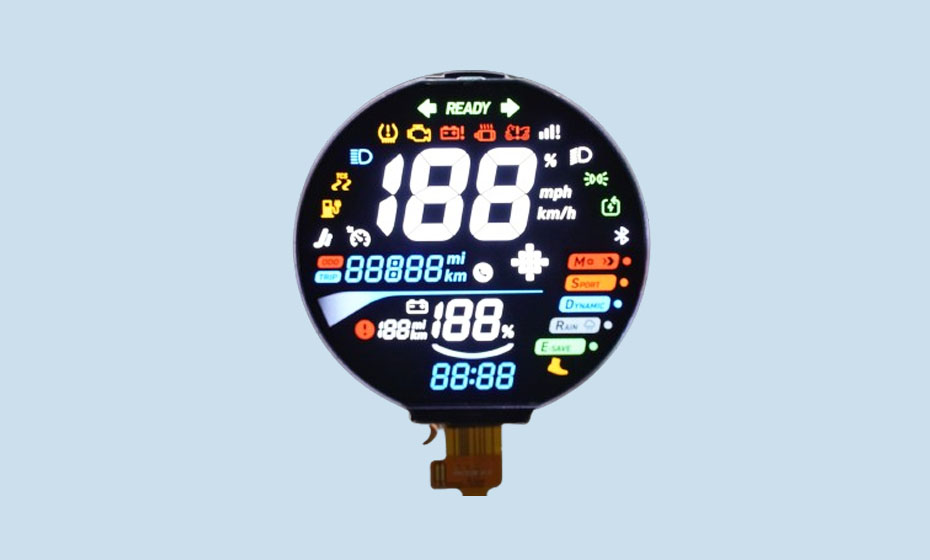 Golden Vision LCD Screen Solution Case: Serving China's Xiaoniu Electric Vehicle Intelligent Instrument