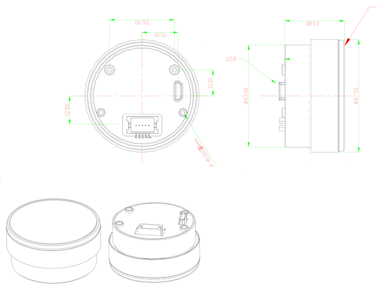 Digital knob interface