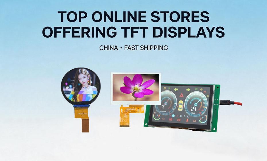 Top Online Stores Offering TFT Displays with Fast Shipping in China – Why Goldenvision Leads the List